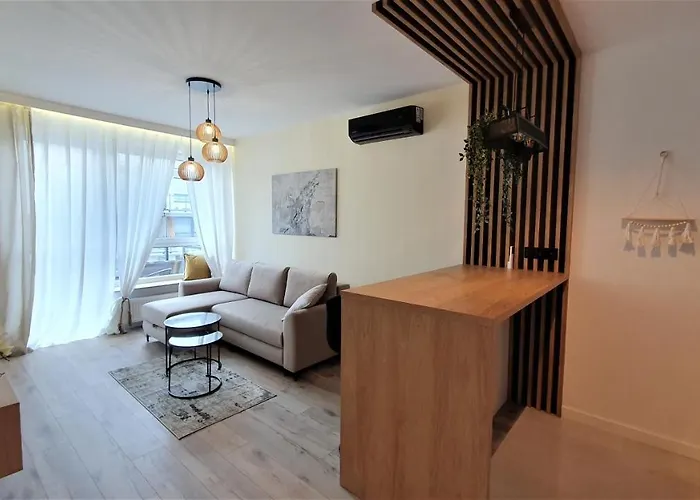 Apartament Przytulny Przy Ksiezym Mlynie - Garaz - Klimatyzacja - Dostep Na Kod - Fv Łódź